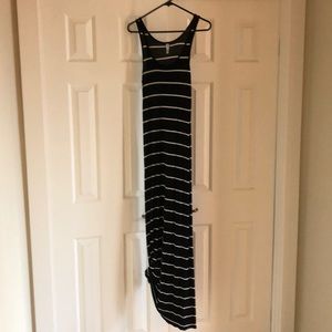 Black and white Maxi dress- Size S
